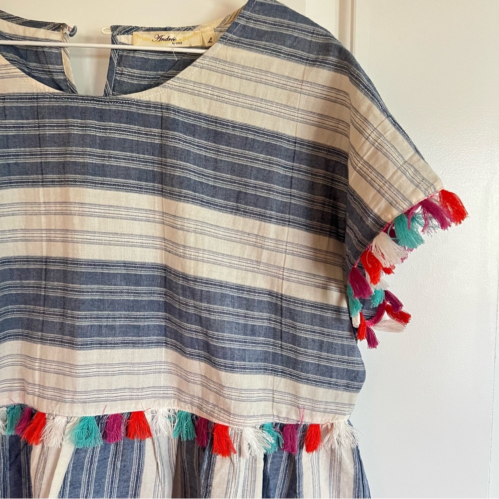 Peplum Confetti Top